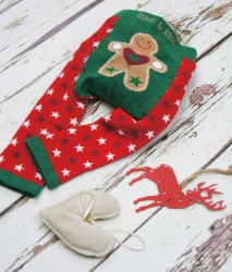 Blade & Rose leggings, Red Gingerbread