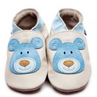 Inch Blue Babyshoes, Bear
