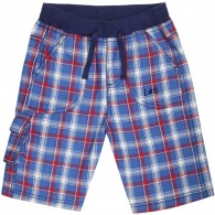 Lilly & Sid check woven short (2-6 Yrs)