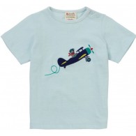 Piccalilly Aeroplane Applique T Shirt