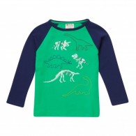 Piccalilly Dinosaur Skeleton T Shirt